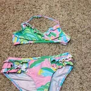 Lily pulitzer kids bikini size 8
